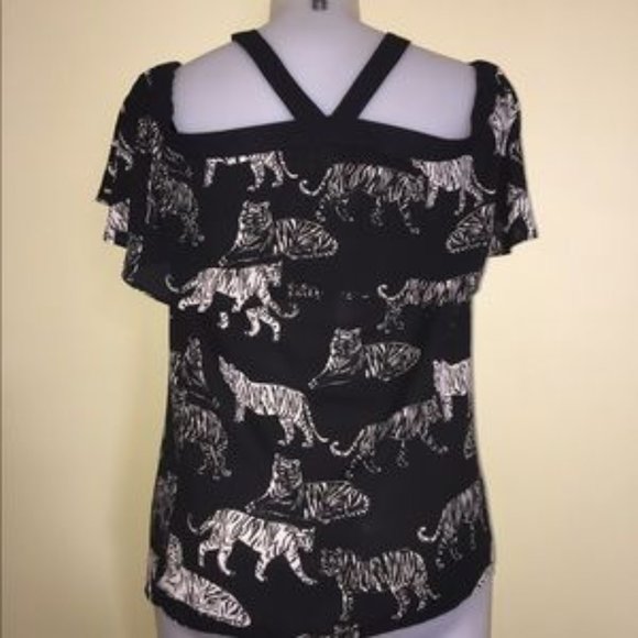 Women's International Concepts Blouse Size Large - Picture 3 of 4